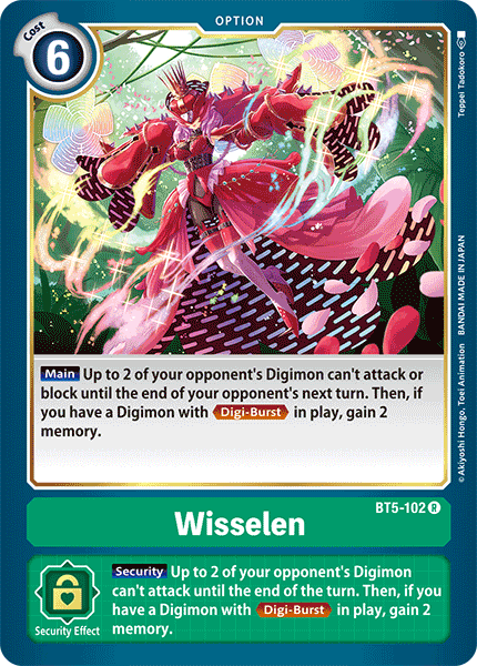 Wisselen [BT5-102] [Battle of Omni] | Clutch Gaming