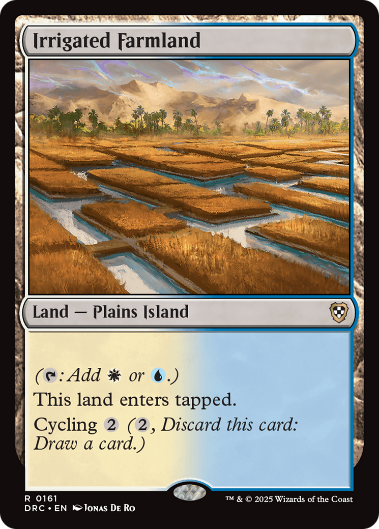 Irrigated Farmland [Aetherdrift Commander] | Clutch Gaming