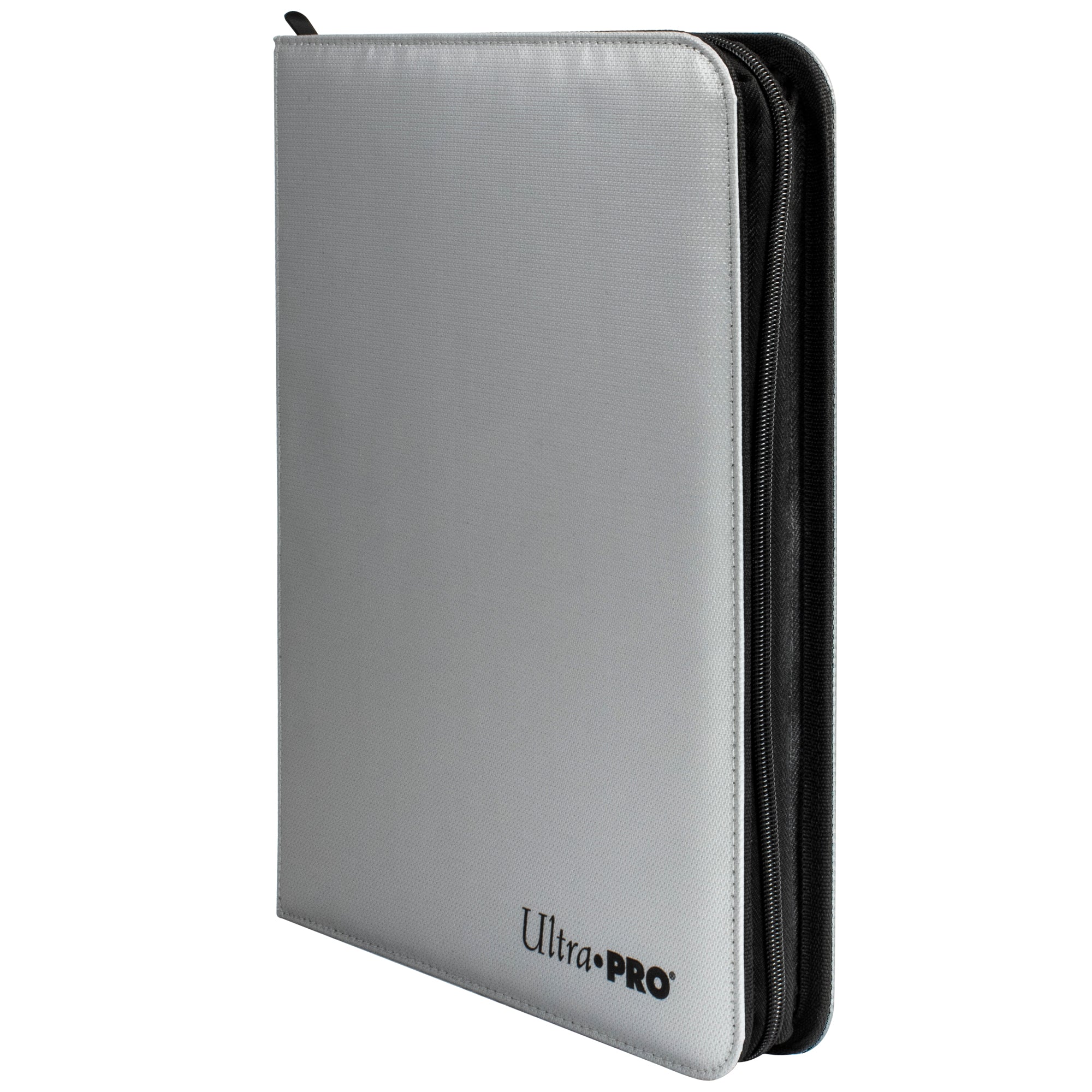 Ultra PRO: 9-Pocket Zippered PRO-Binder (Silver) | Clutch Gaming
