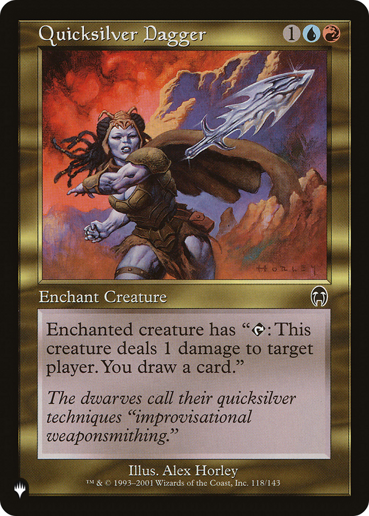 Quicksilver Dagger [The List Reprints] | Clutch Gaming