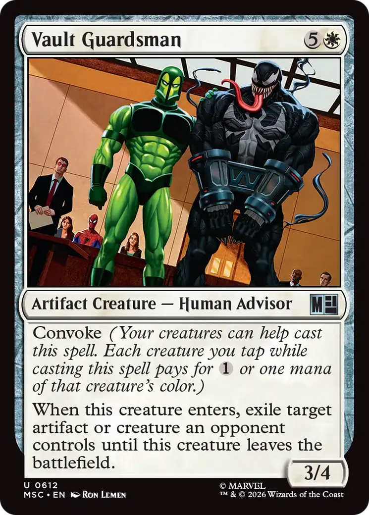 Vault Guardsman [Marvel Super Heroes Commander] | Clutch Gaming