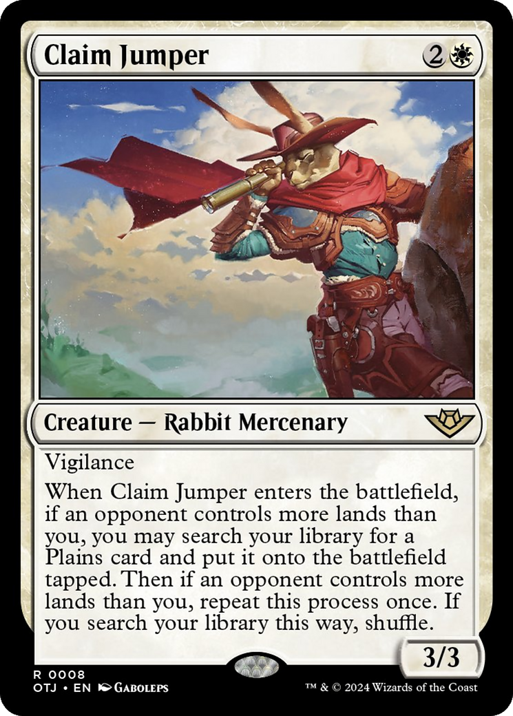 Claim Jumper [Outlaws of Thunder Junction] | Clutch Gaming