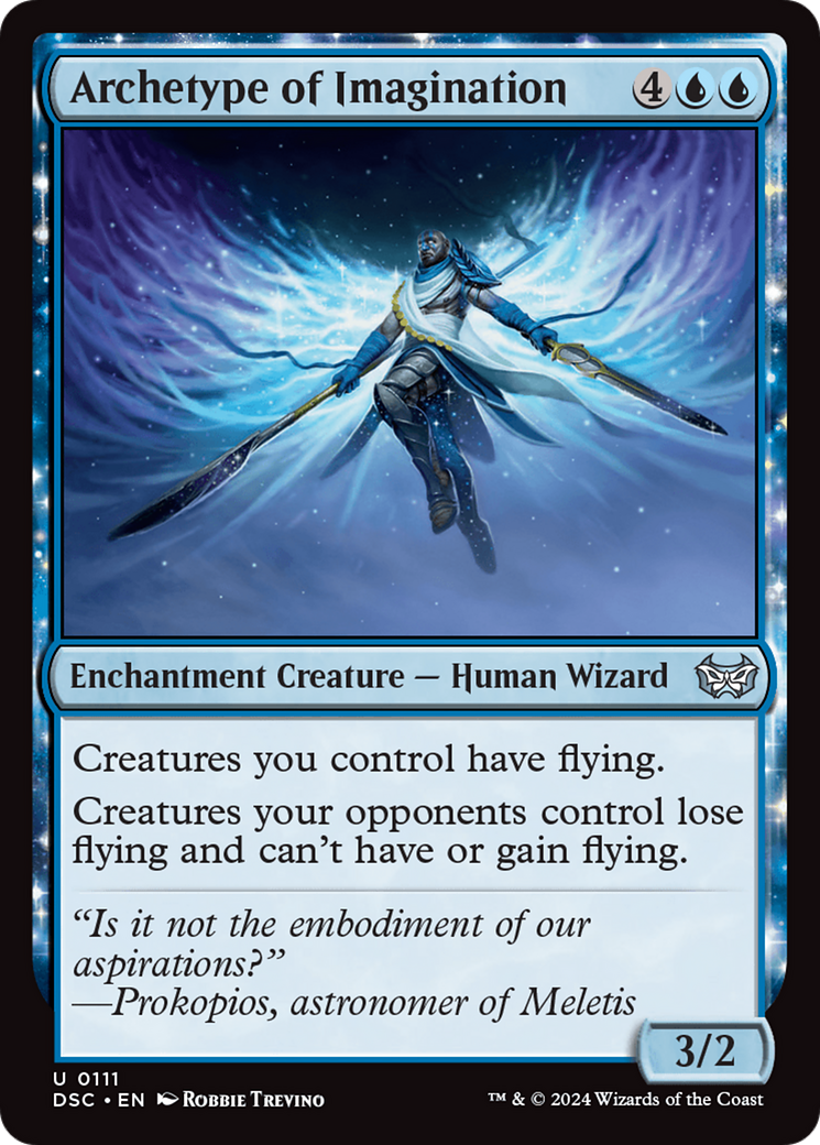 Archetype of Imagination [Duskmourn: House of Horror Commander] | Clutch Gaming