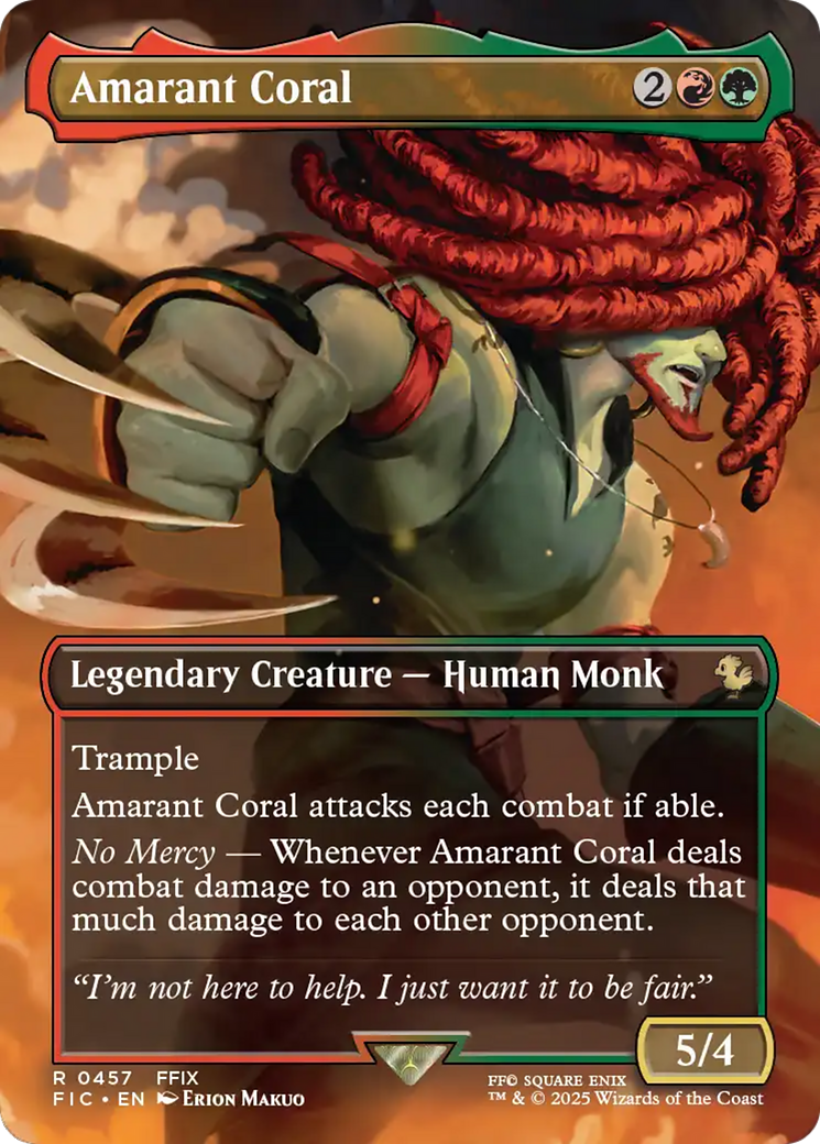 Amarant Coral (Borderless) [FINAL FANTASY Commander] | Clutch Gaming