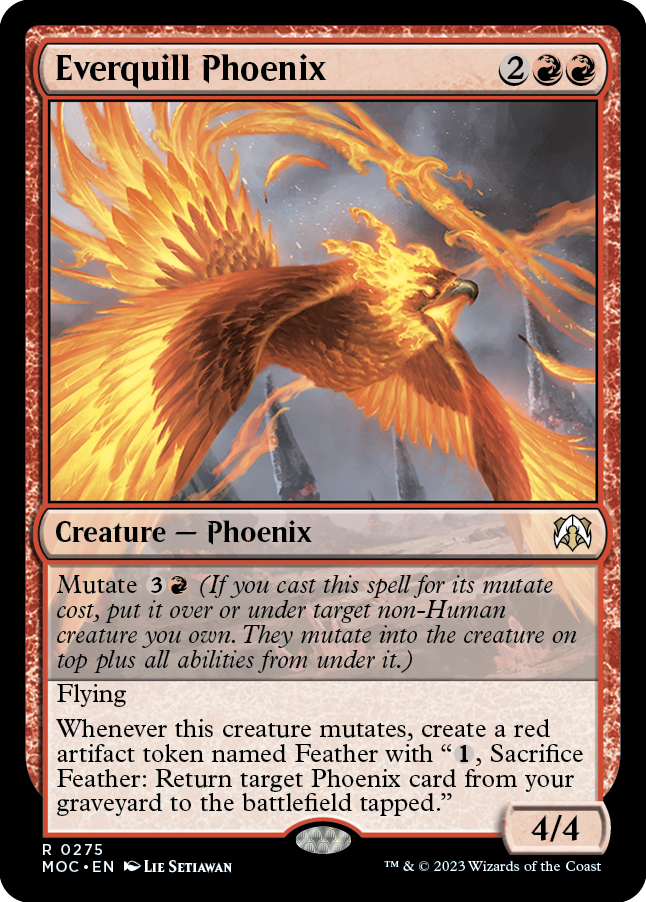 Everquill Phoenix [March of the Machine Commander] | Clutch Gaming