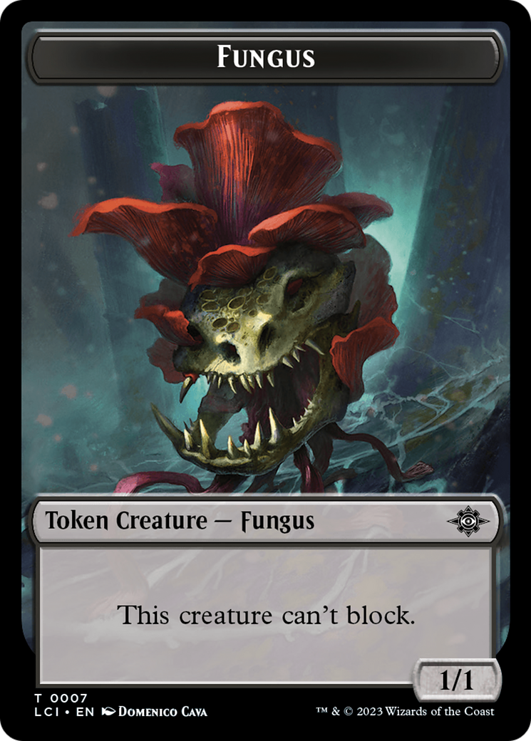 Map // Fungus Double-Sided Token [The Lost Caverns of Ixalan Tokens] | Clutch Gaming