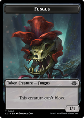 Gnome // Fungus Double-Sided Token [The Lost Caverns of Ixalan Tokens] | Clutch Gaming