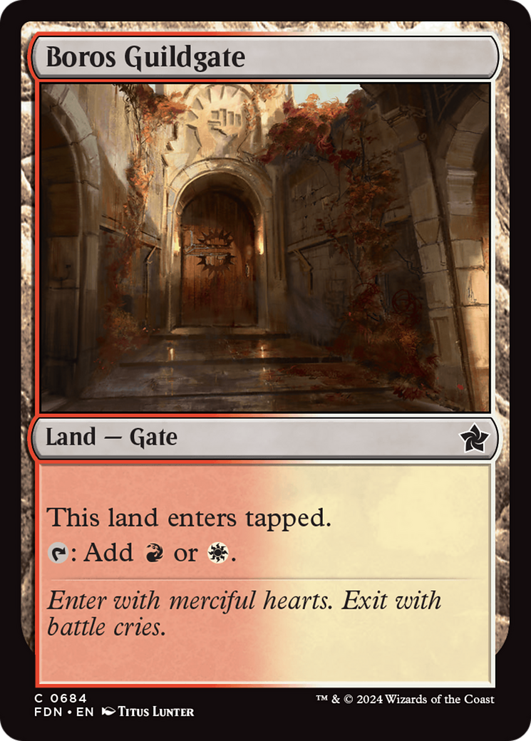 Boros Guildgate [Foundations] | Clutch Gaming