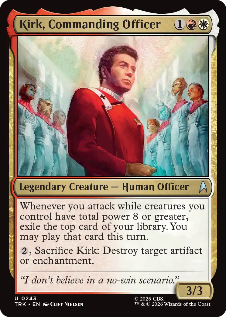 Kirk, Commanding Officer [Star Trek] | Clutch Gaming