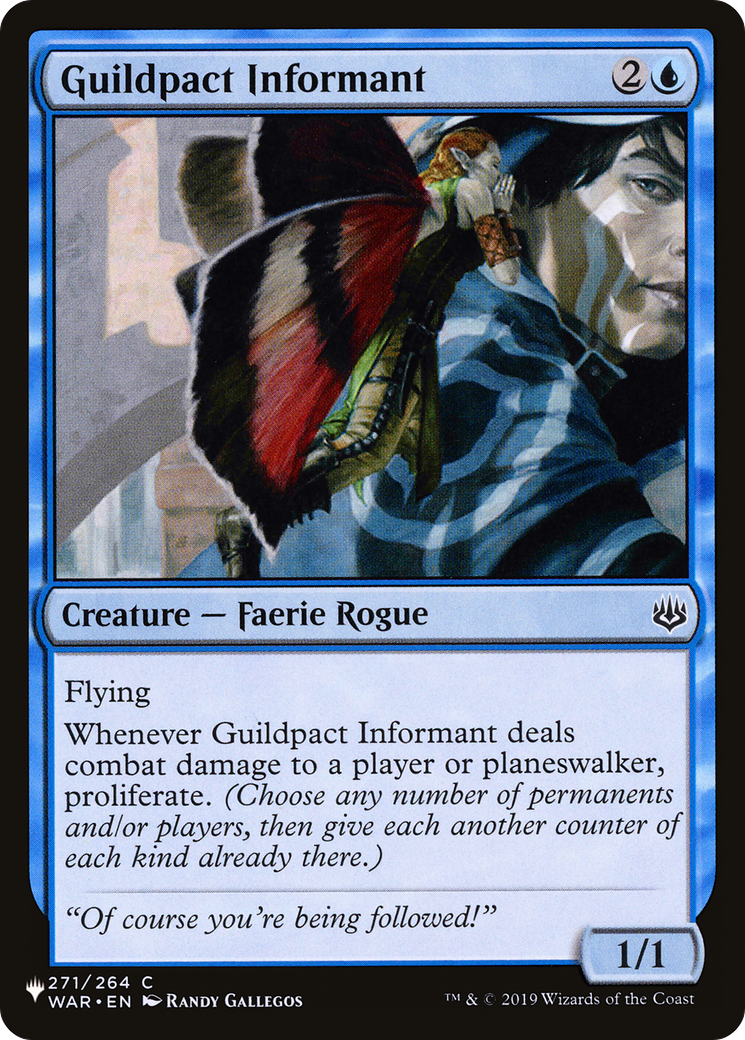 Guildpact Informant [The List Reprints] | Clutch Gaming