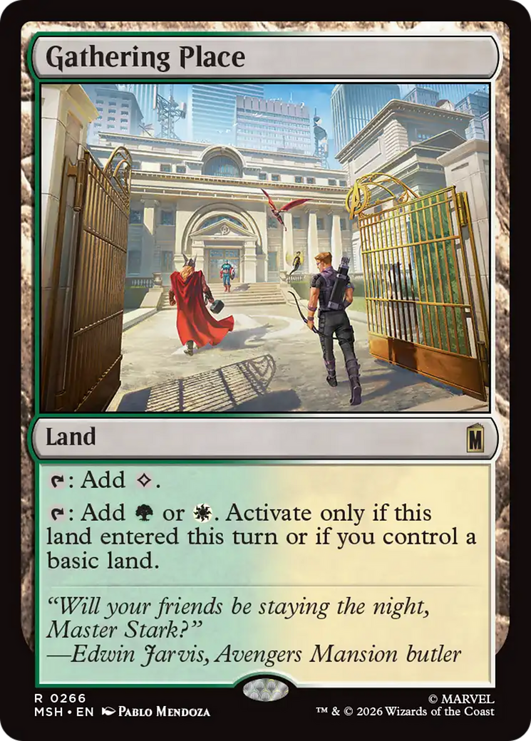 Gathering Place [Marvel Super Heroes] | Clutch Gaming