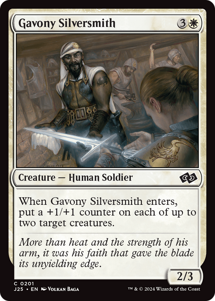 Gavony Silversmith [Foundations Jumpstart] | Clutch Gaming