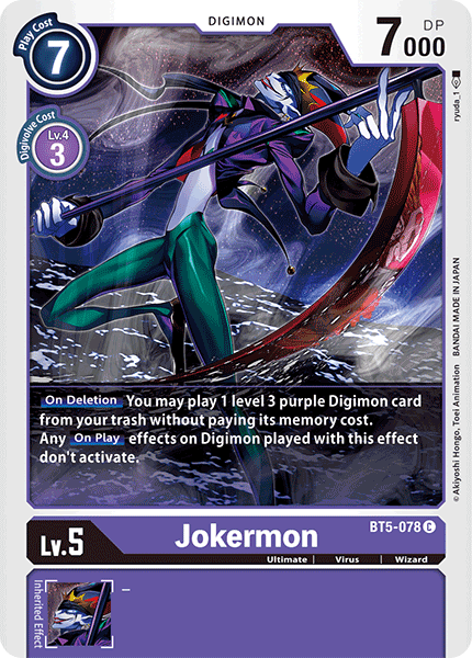 Jokermon [BT5-078] [Battle of Omni] | Clutch Gaming