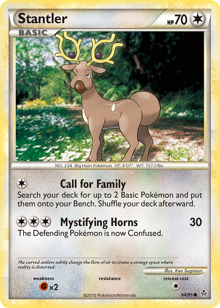 Stantler (64/95) [HeartGold & SoulSilver: Unleashed] | Clutch Gaming