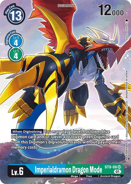 Imperialdramon Dragon Mode [ST9-06] (Alternative Art - Box Topper) [Digital Hazard] | Clutch Gaming