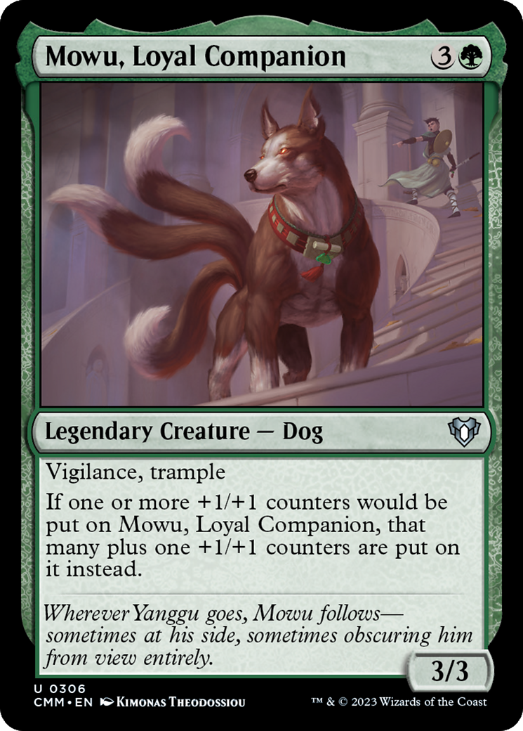 Mowu, Loyal Companion [Commander Masters] | Clutch Gaming