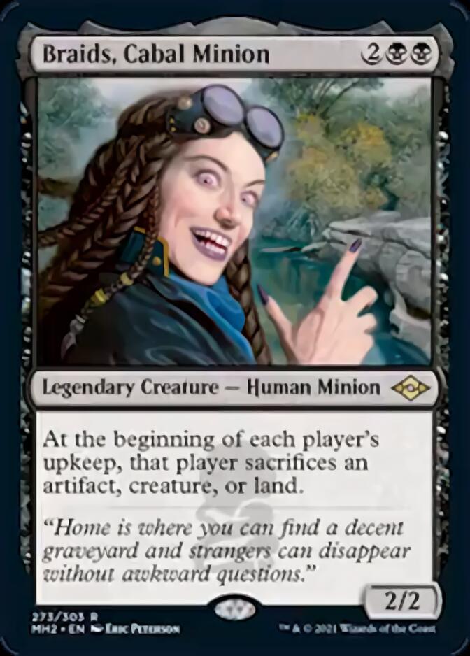 Braids, Cabal Minion (Foil Etched) [Modern Horizons 2] | Clutch Gaming