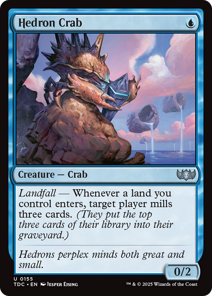 Hedron Crab [Tarkir: Dragonstorm Commander] | Clutch Gaming