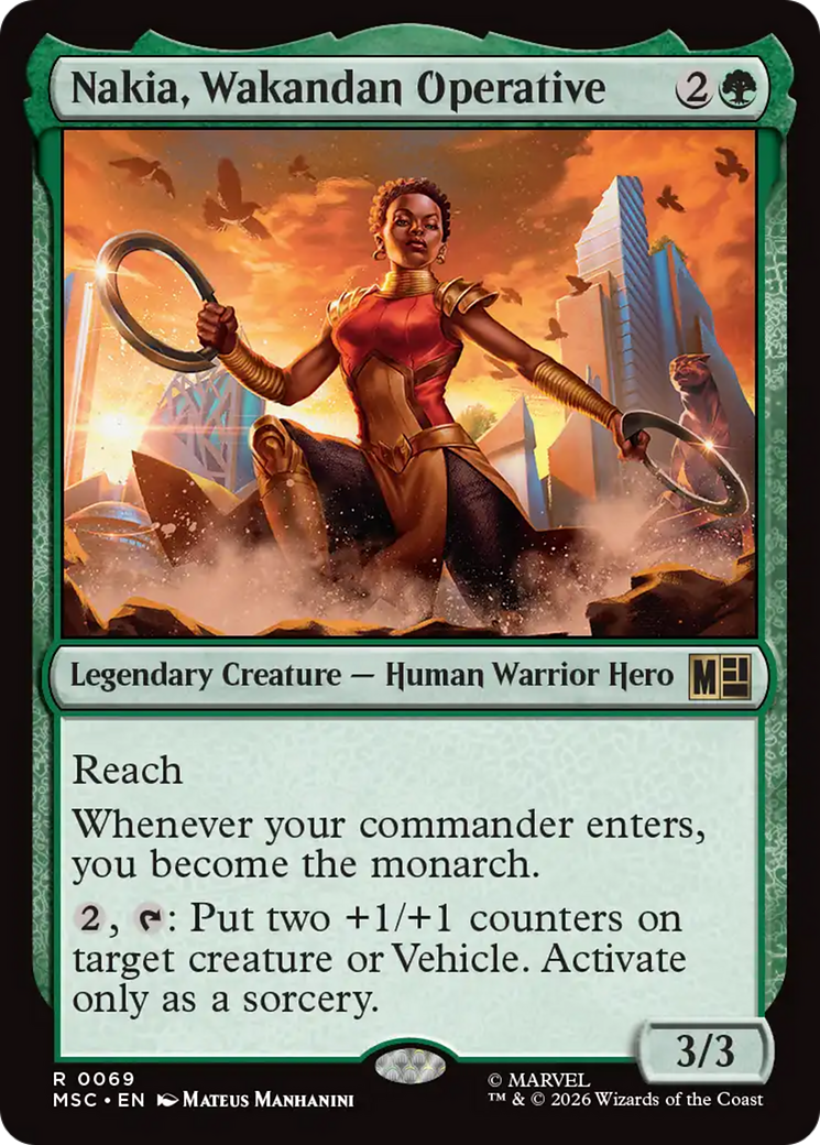 Nakia, Wakandan Operative [Marvel Super Heroes Commander] | Clutch Gaming