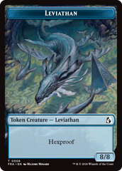 Leviathan // Beast Double-Sided Token [Reality Fracture Tokens] | Clutch Gaming
