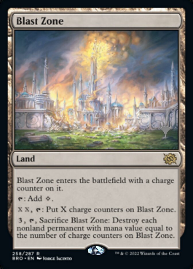 Blast Zone (Promo Pack) [The Brothers' War Promos] | Clutch Gaming