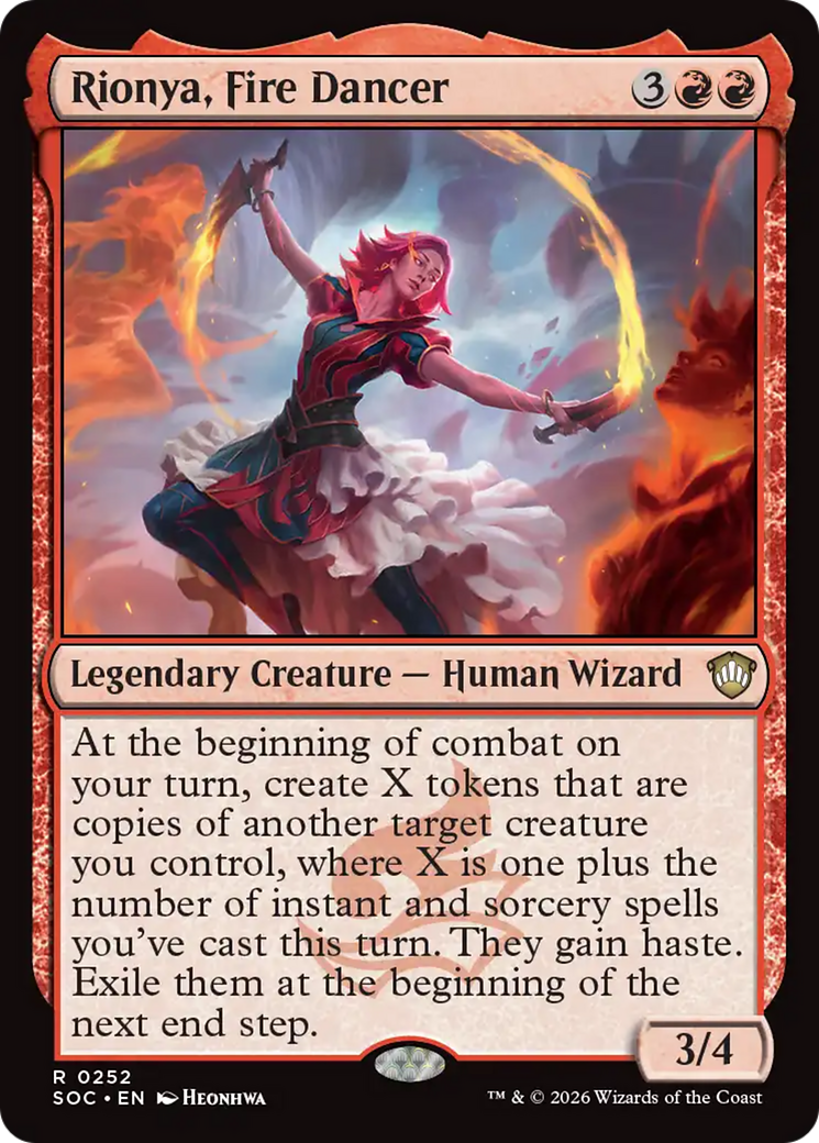 Rionya, Fire Dancer [Secrets of Strixhaven Commander] | Clutch Gaming
