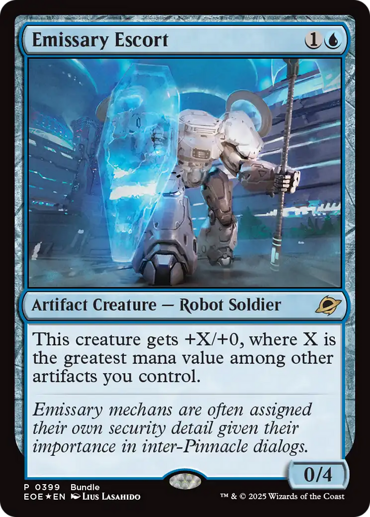 Emissary Escort [Edge of Eternities Promo Pack] | Clutch Gaming