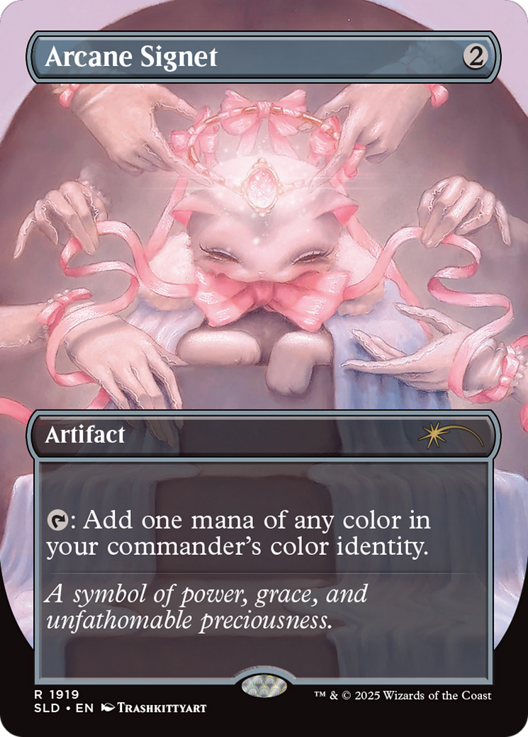 Arcane Signet (1919) (Rainbow Foil) [Secret Lair Drop Series] | Clutch Gaming