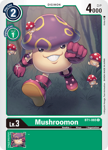 Mushroomon [BT1-065] [Release Special Booster Ver.1.0] | Clutch Gaming