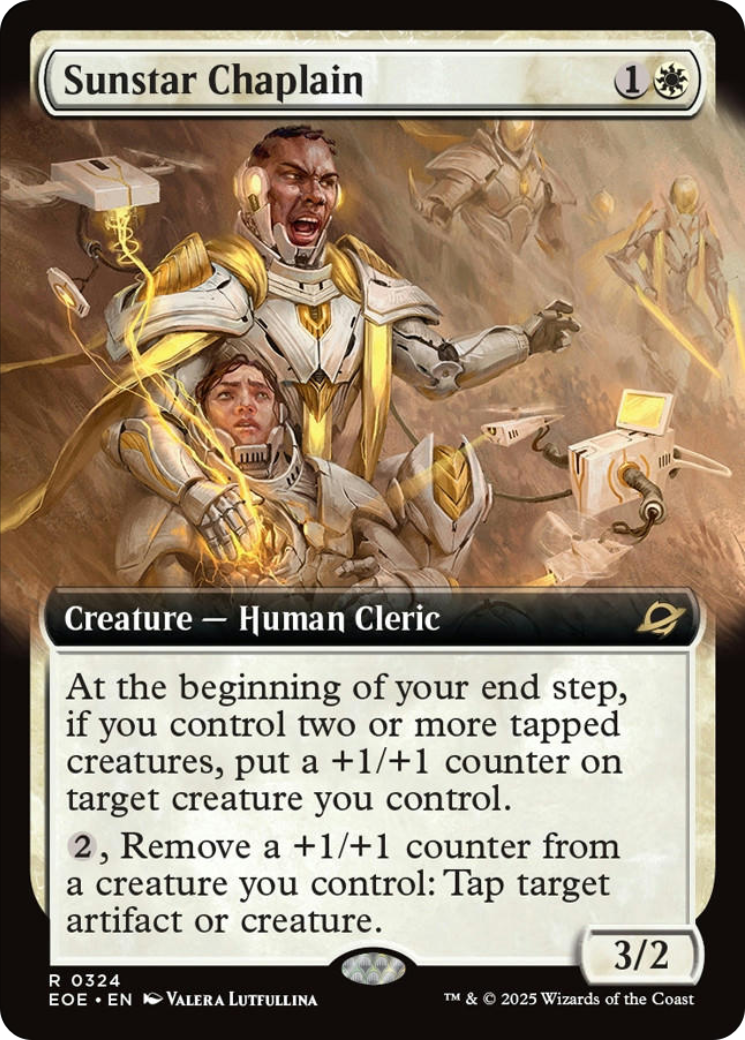 Sunstar Chaplain (Extended Art) [Edge of Eternities] | Clutch Gaming