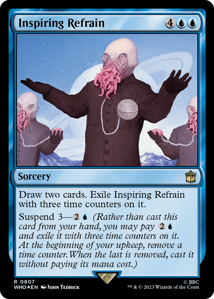 Inspiring Refrain (Surge Foil) [Doctor Who] | Clutch Gaming