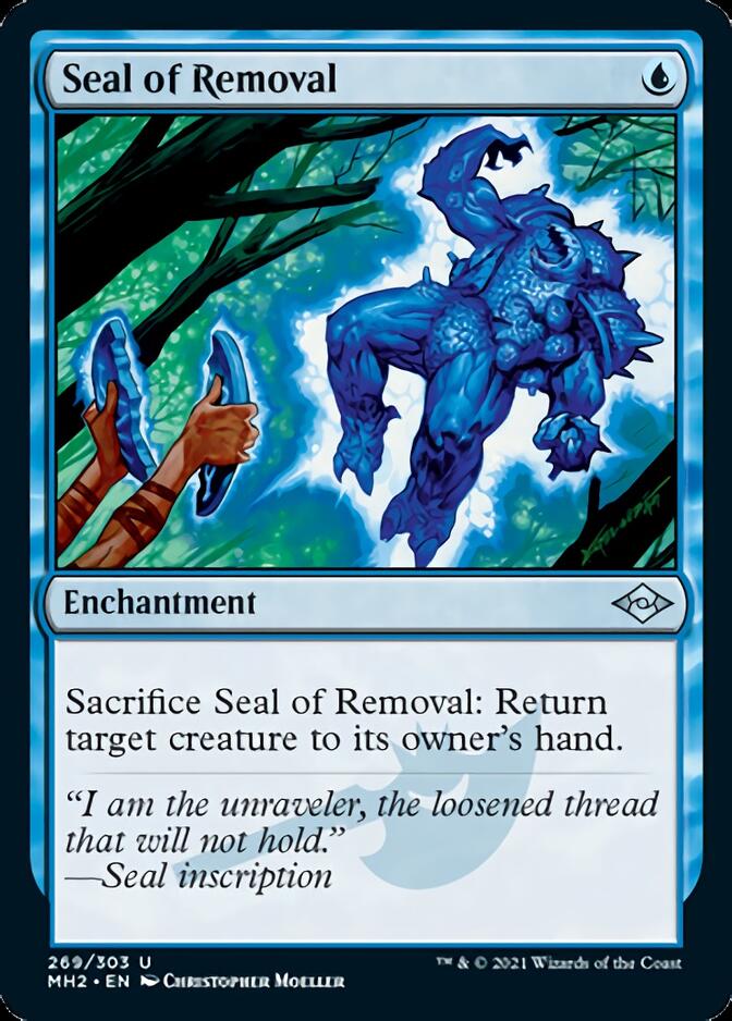 Seal of Removal (Foil Etched) [Modern Horizons 2] | Clutch Gaming