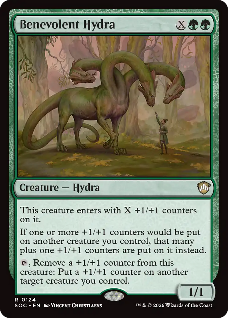 Benevolent Hydra [Secrets of Strixhaven Commander] | Clutch Gaming
