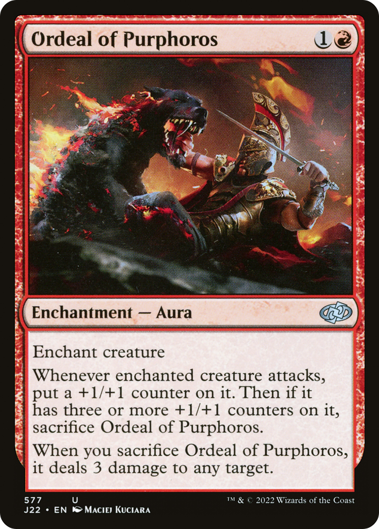 Ordeal of Purphoros [Jumpstart 2022] | Clutch Gaming
