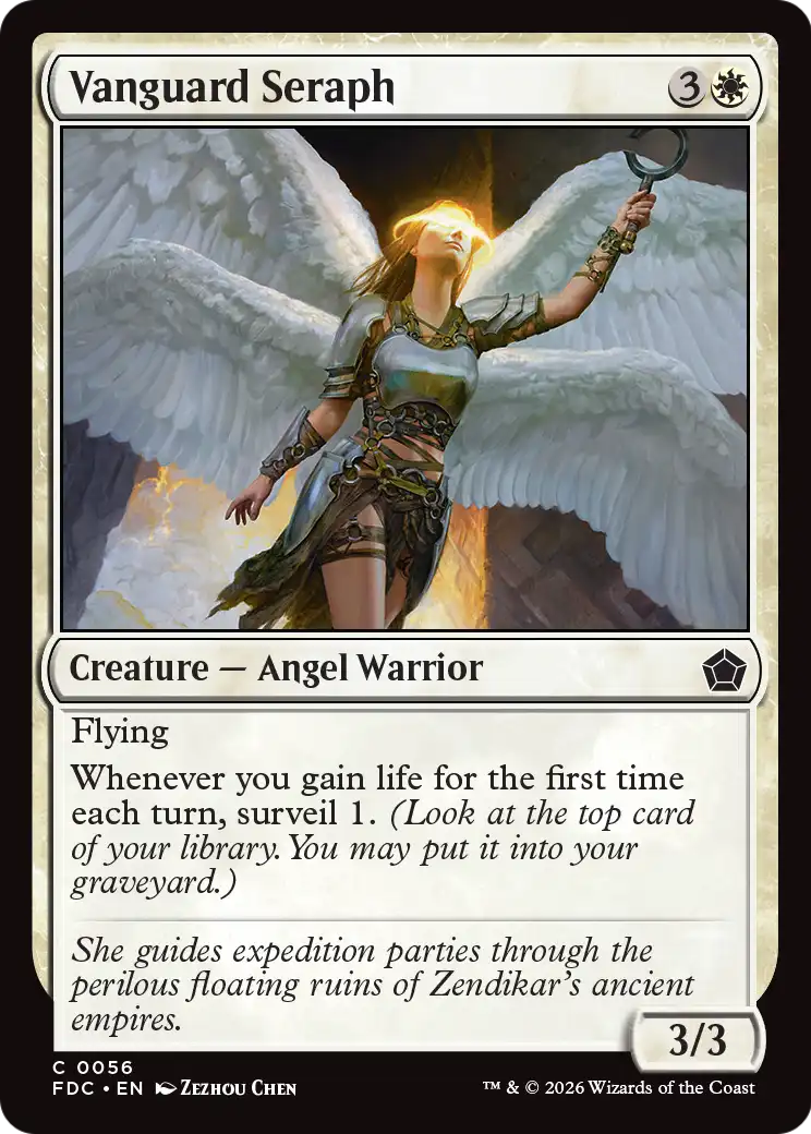 Vanguard Seraph [Foundations Commander] | Clutch Gaming
