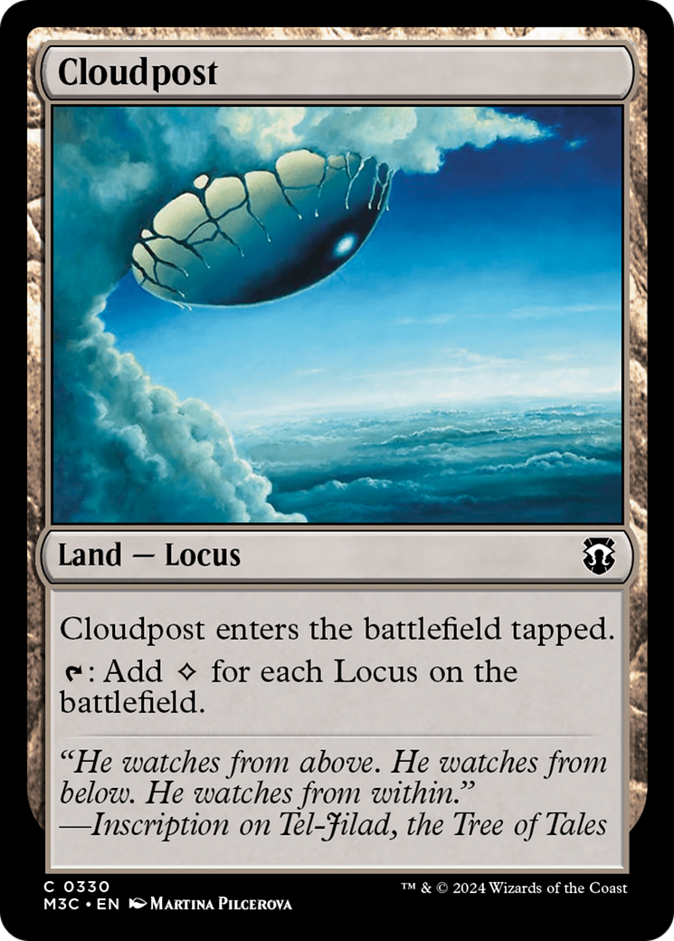 Cloudpost (Ripple Foil) [Modern Horizons 3 Commander] | Clutch Gaming