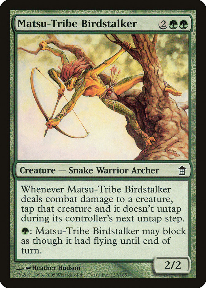 Matsu-Tribe Birdstalker [Saviors of Kamigawa] | Clutch Gaming