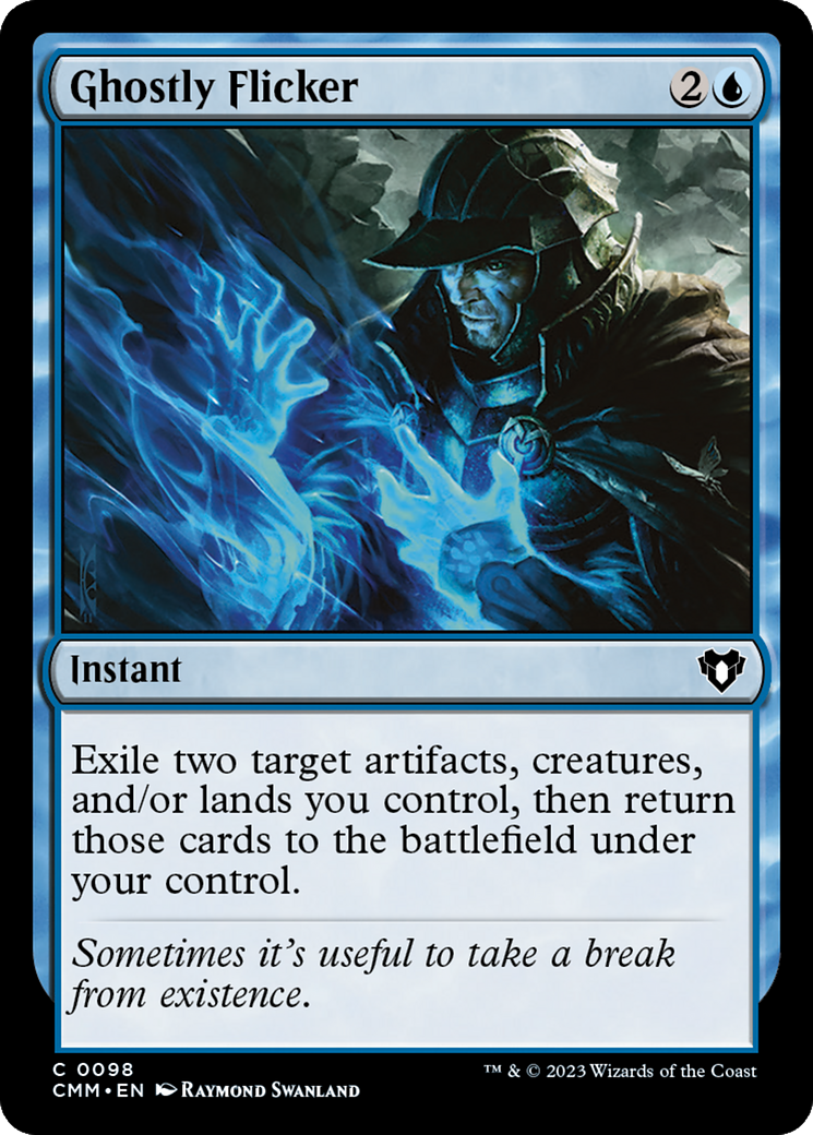 Ghostly Flicker [Commander Masters] | Clutch Gaming