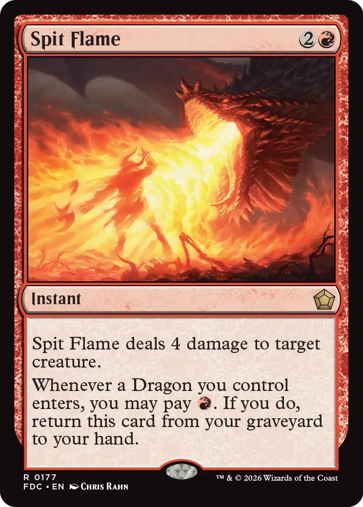 Spit Flame [Foundations Commander] | Clutch Gaming
