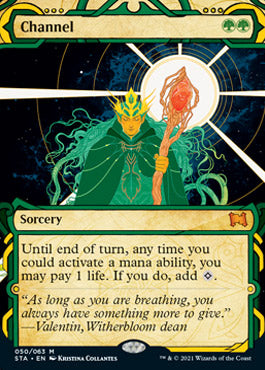 Channel (Foil Etched) [Strixhaven: Mystical Archive] | Clutch Gaming