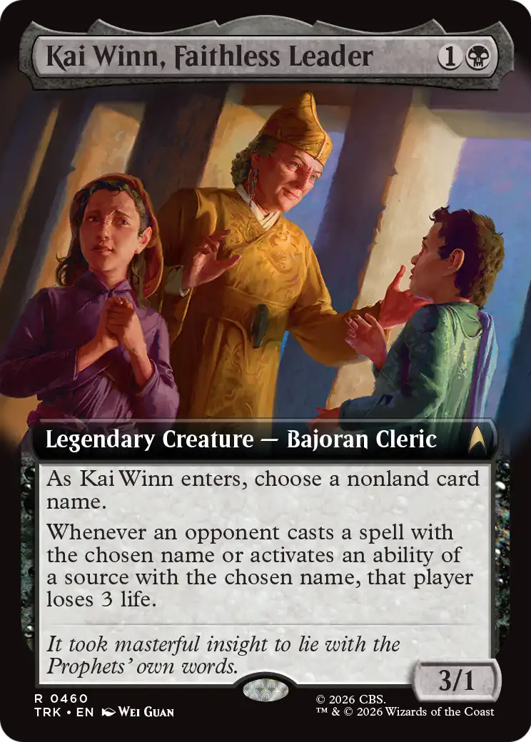 Kai Winn, Faithless Leader (Extended Art) [Star Trek] | Clutch Gaming