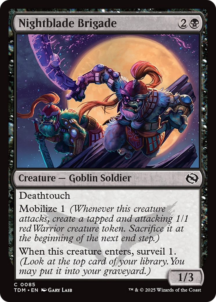 Nightblade Brigade [Tarkir: Dragonstorm] | Clutch Gaming