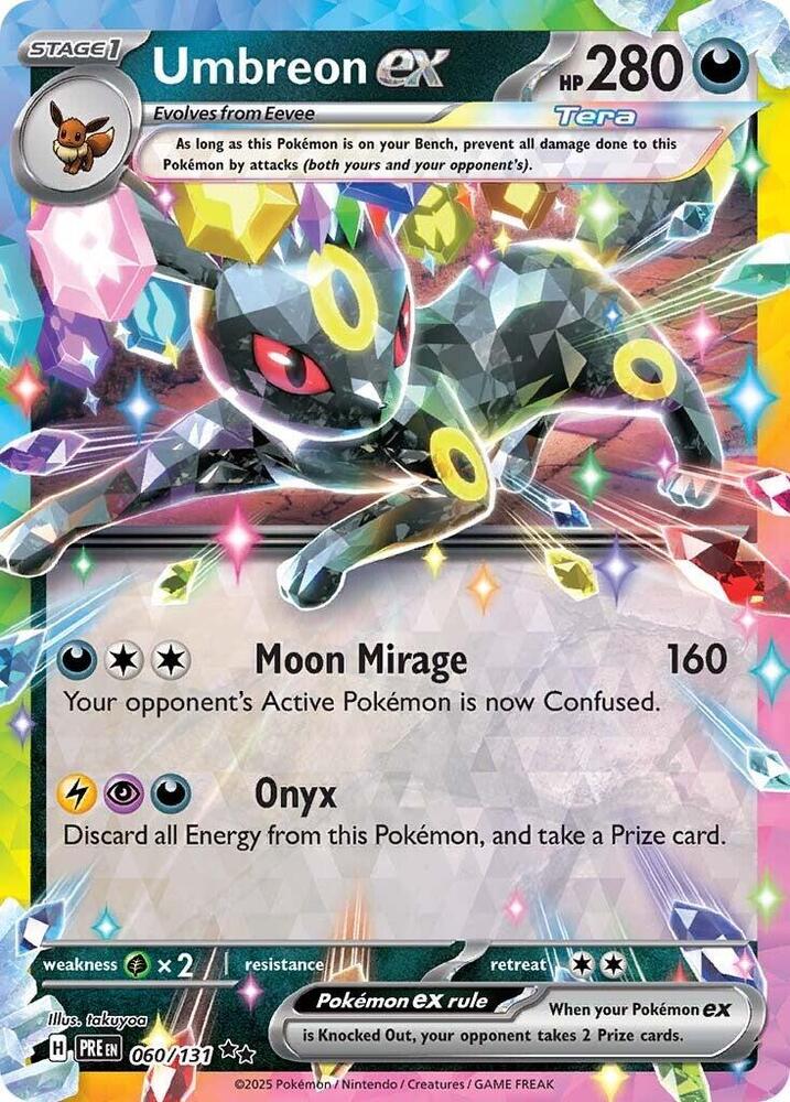Umbreon ex (060/131) [Scarlet & Violet: Prismatic Evolutions] | Clutch Gaming