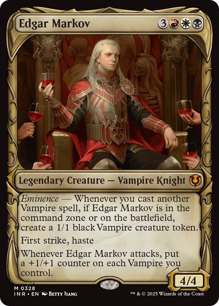 Edgar Markov (Showcase) [Innistrad Remastered] | Clutch Gaming