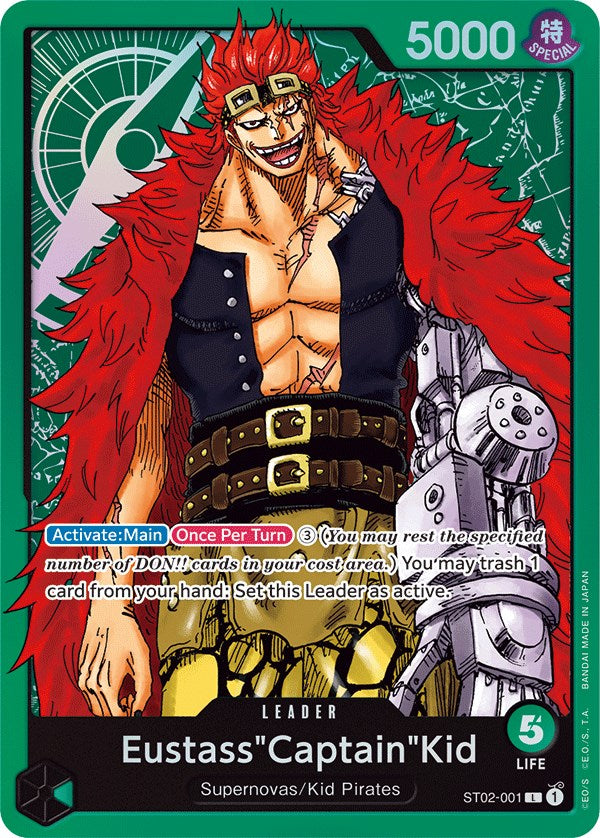 Eustass"Captain"Kid (001) [Starter Deck: Worst Generation] | Clutch Gaming