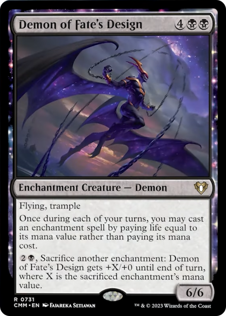 Demon of Fate's Design [Commander Masters] | Clutch Gaming