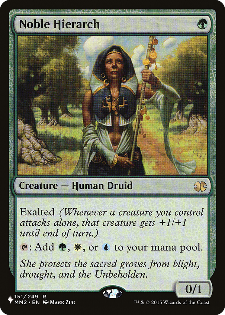 Noble Hierarch [The List Reprints] | Clutch Gaming