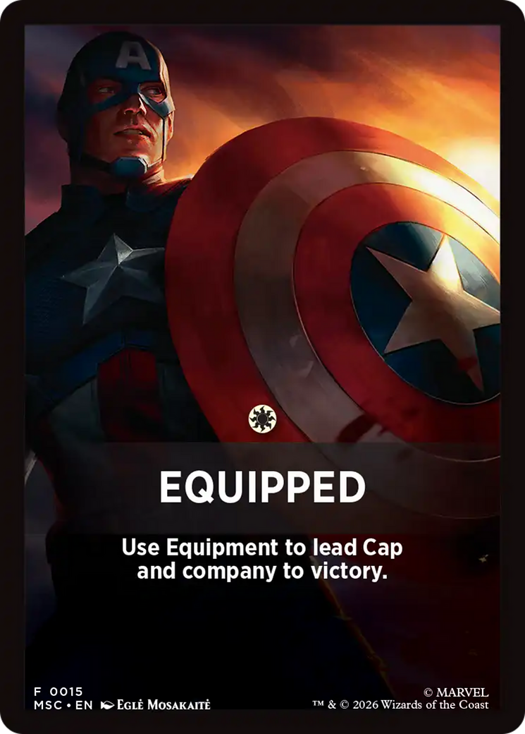 Equipped Theme Card [Marvel Super Heroes Commander] | Clutch Gaming