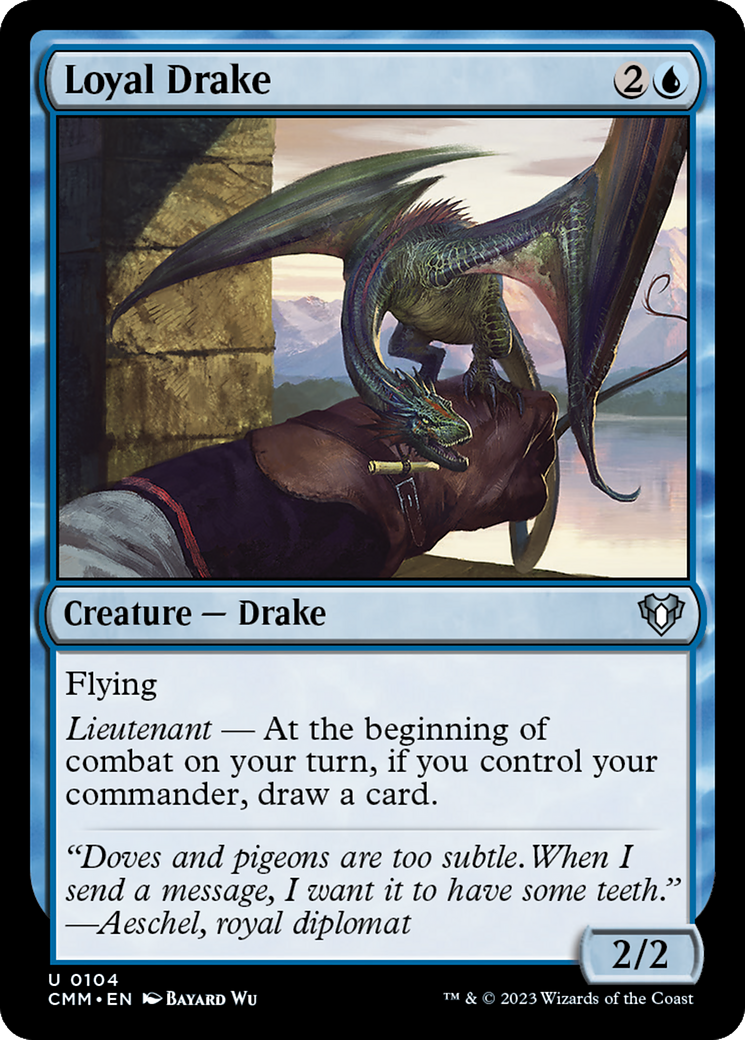 Loyal Drake [Commander Masters] | Clutch Gaming