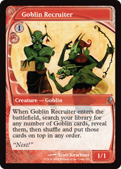 Goblin Recruiter (Future Sight) [Mystery Booster 2] | Clutch Gaming